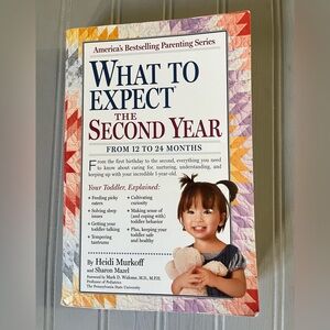 What to Expect The Second Year Paperback Book From 12 To 24 Months Parenting